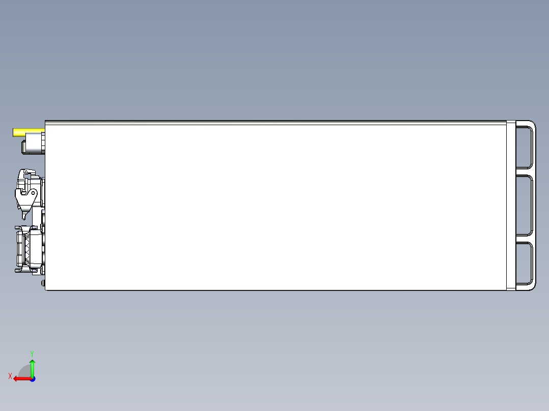 大族振镜后视图