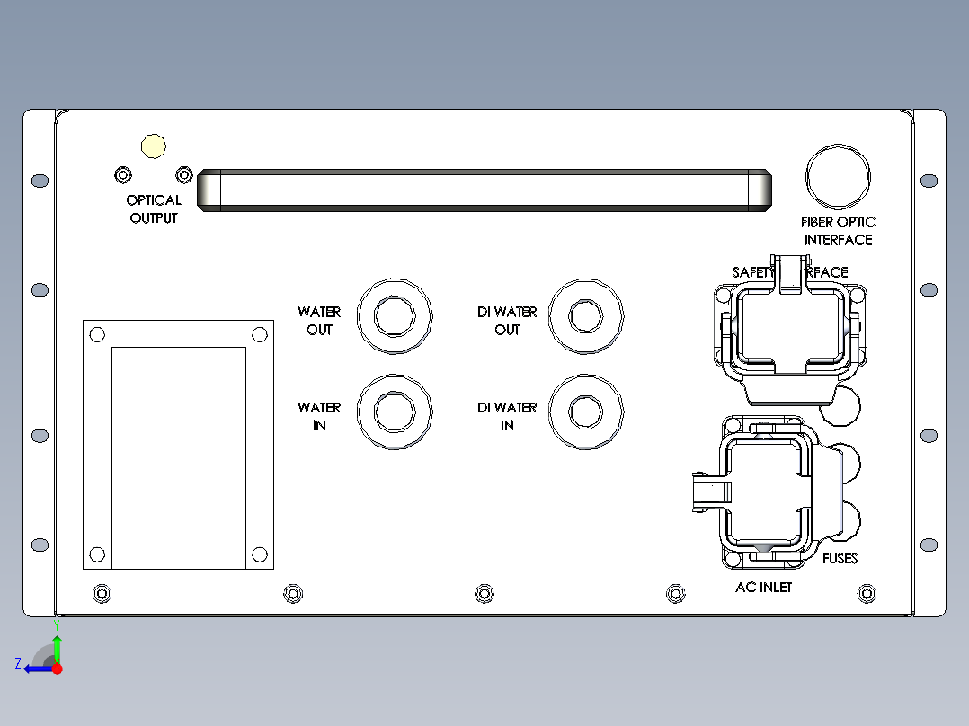 大族振镜右视图