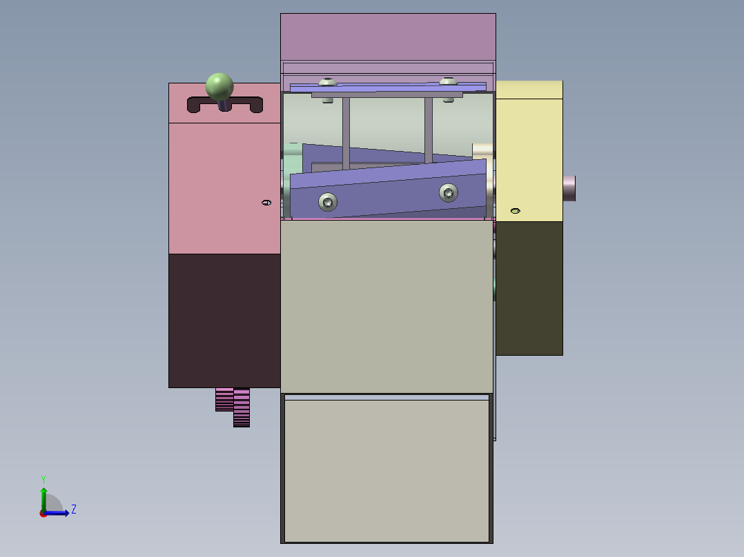 FS-2720 宠物食品颗粒粉碎机左视图