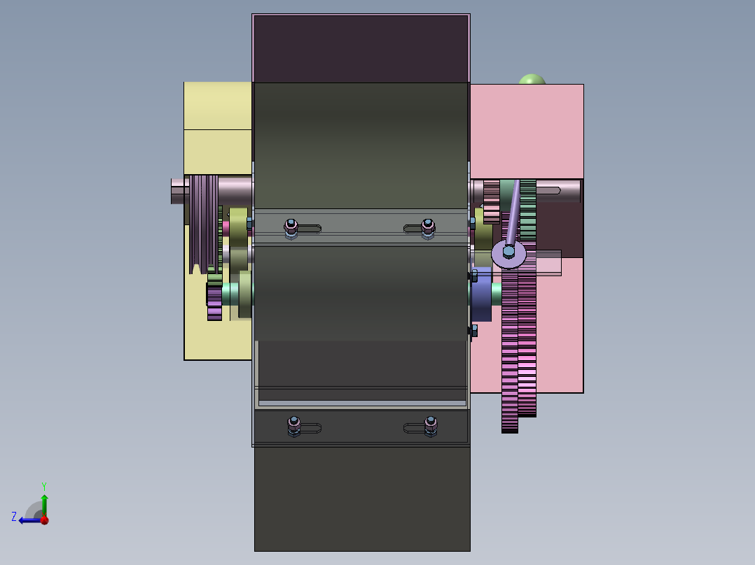 FS-2720 宠物食品颗粒粉碎机右视图