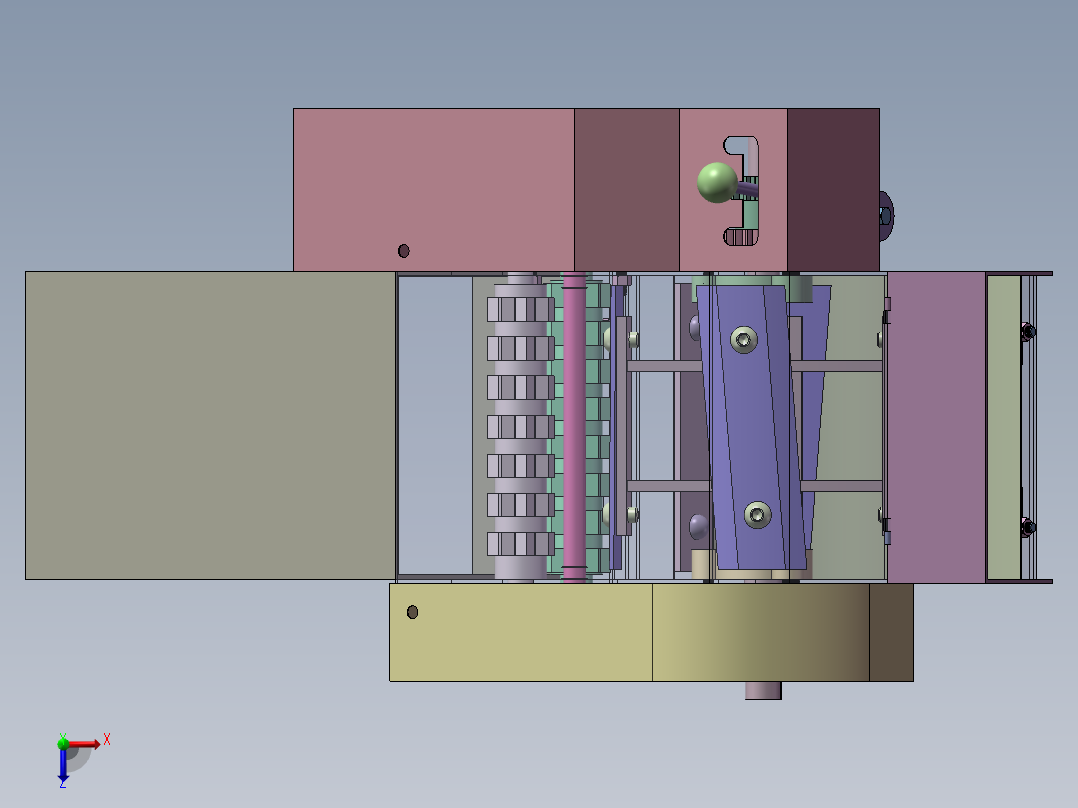 FS-2720 宠物食品颗粒粉碎机俯视图