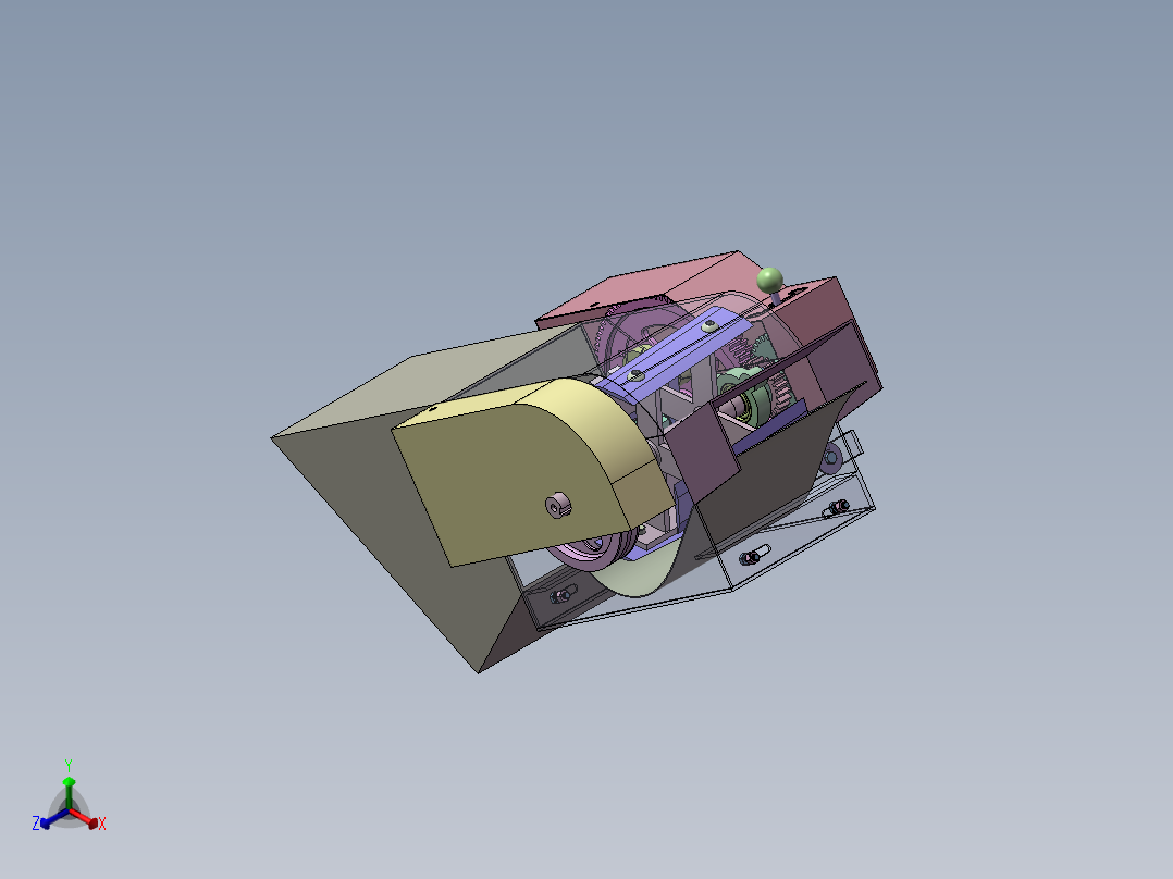 FS-2720 宠物食品颗粒粉碎机正等轴测图