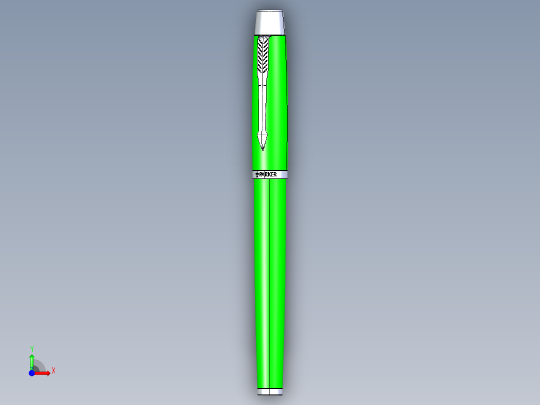 笔、中性笔、铅笔(24)前视图