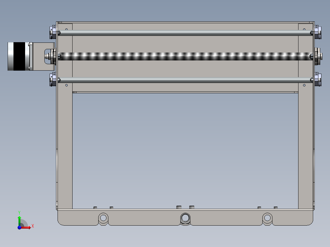 axis CNC 雕刻机前视图