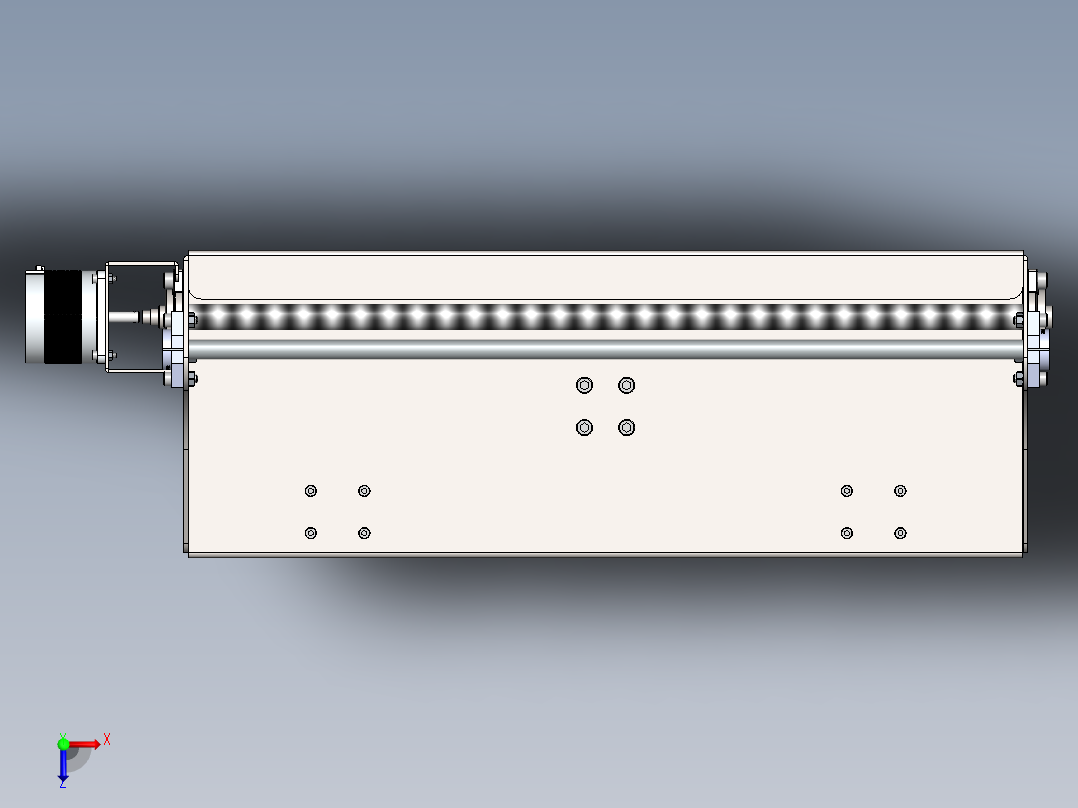 axis CNC 雕刻机俯视图