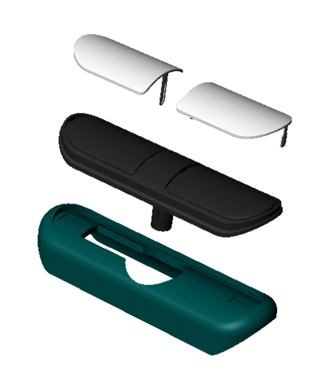 用于健身器材的手动脉搏传感器