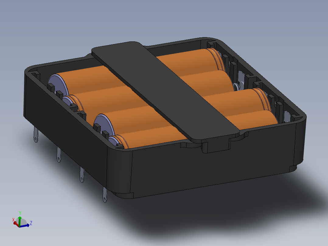 4路NCR18650B电池座
