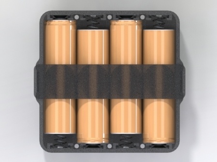 4路NCR18650B电池座缩略图