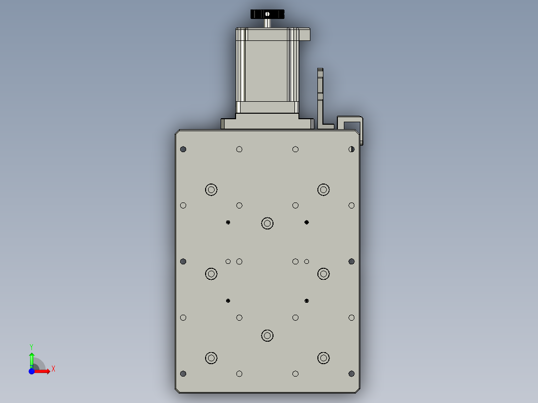 DZ50-1623-ST线性升降前视图