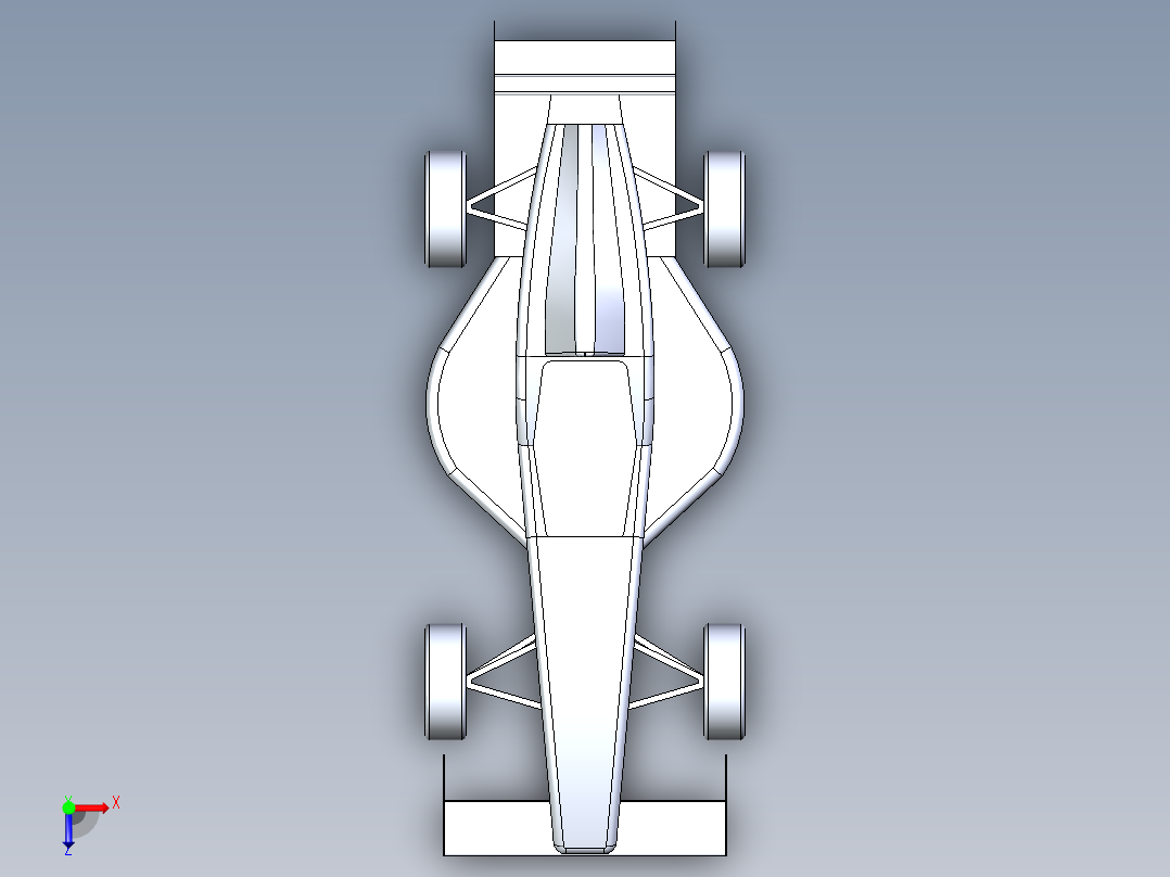 通用F1模拟俯视图