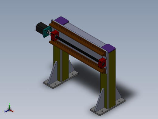 飞秒激光深孔加工理论与系统设计含SW三维及14张CAD图正等轴测缩略图