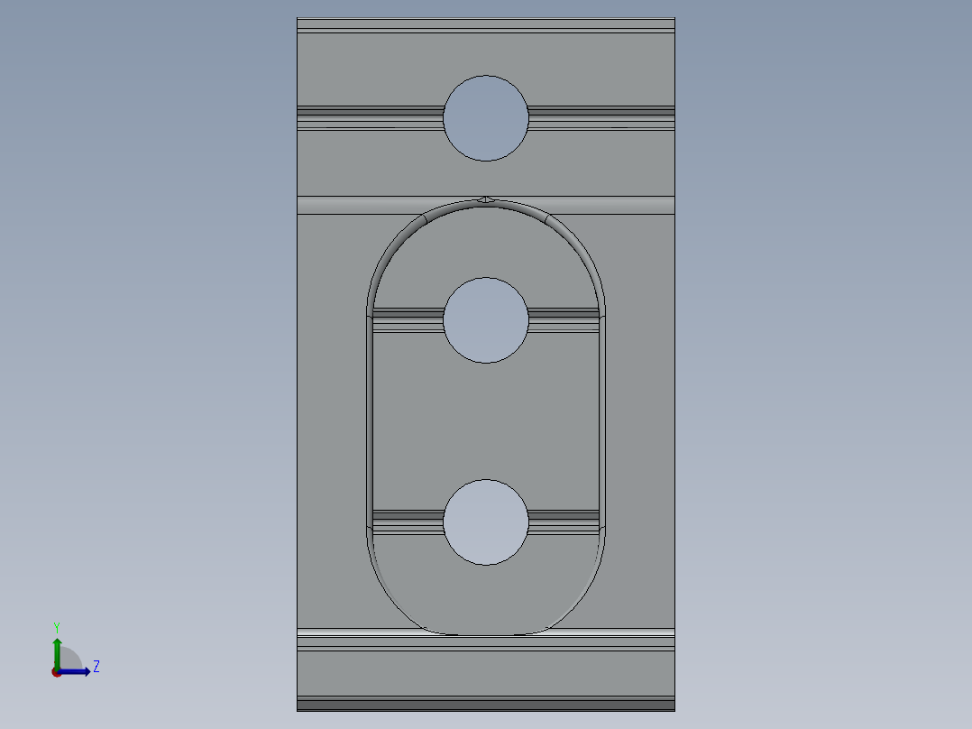 15mm Metal HD Inside Corner Bracket左视图