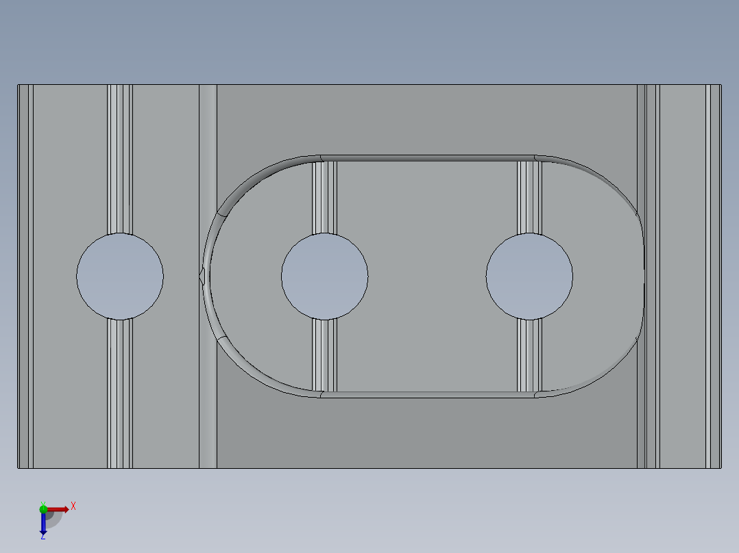 15mm Metal HD Inside Corner Bracket俯视图
