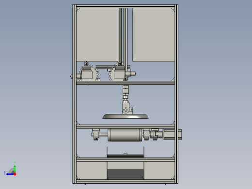 社区街道分类垃圾收集房右视缩略图