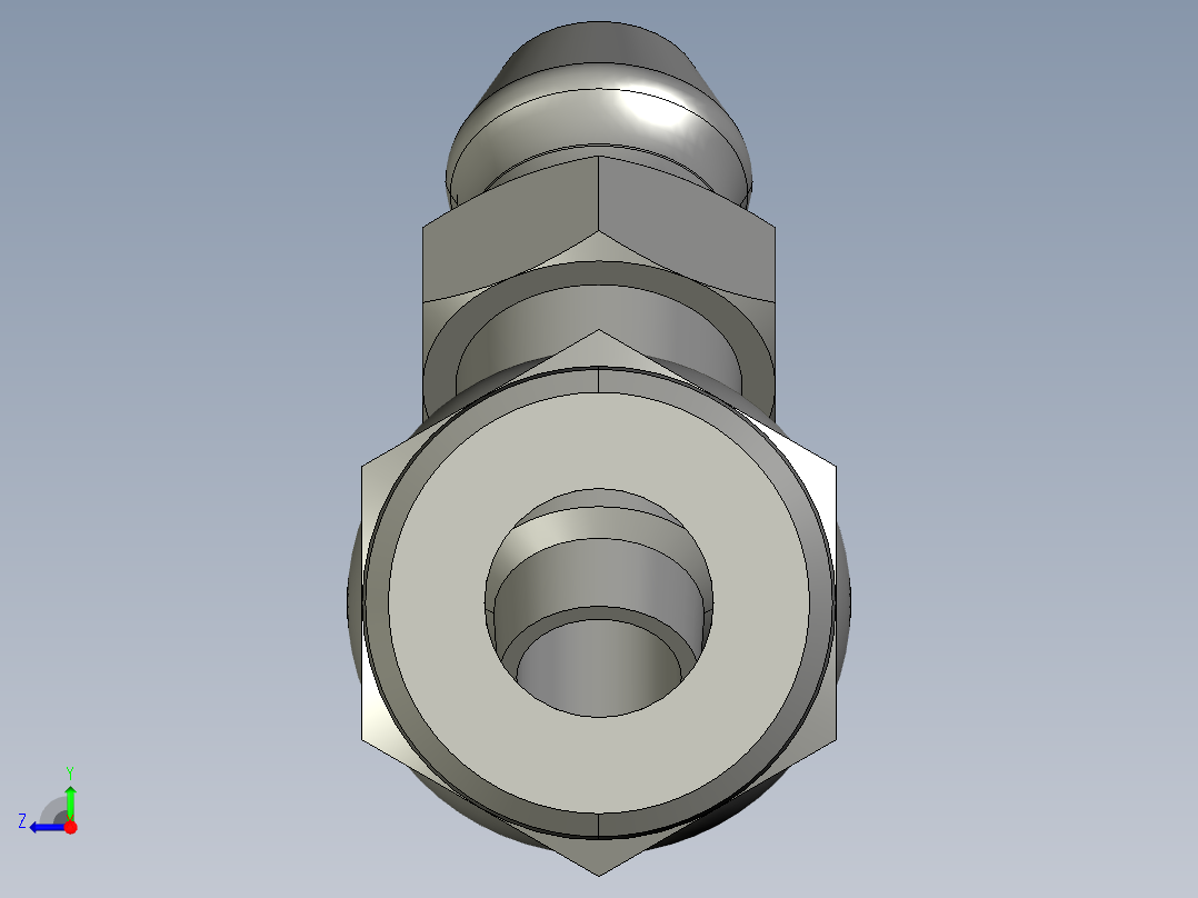 弯脖喷嘴右视图