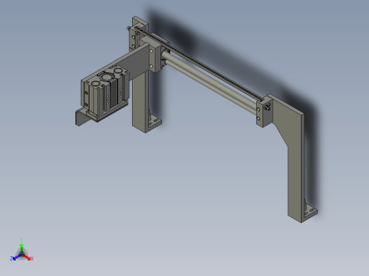 050000分料部件-1正等轴测缩略图