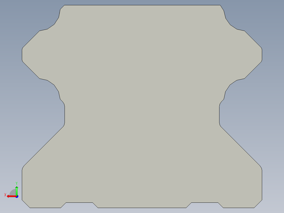 滑轨HGW45CB-830后视图