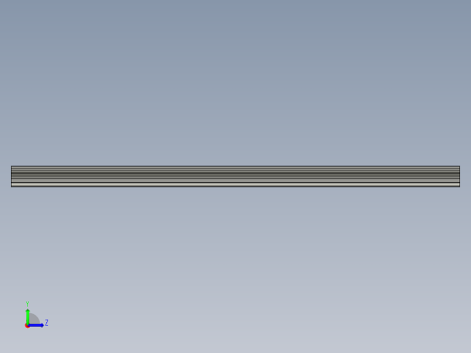 滑轨HGW45CB-830左视缩略图