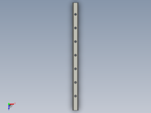 滑轨HGW45CB-830俯视缩略图