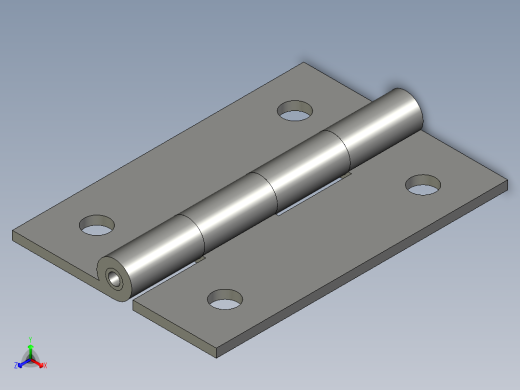 P127-L系列螺钉安装型外露式合页PDNSL-35