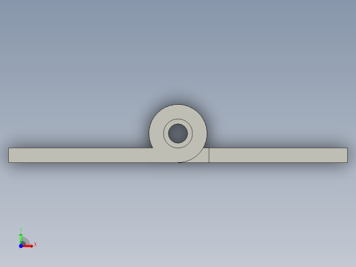 P127-L系列螺钉安装型外露式合页PDNSL-35前视缩略图