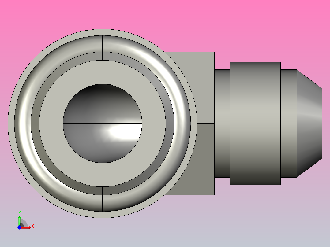 8 10 c5ox s硬管接头前视图