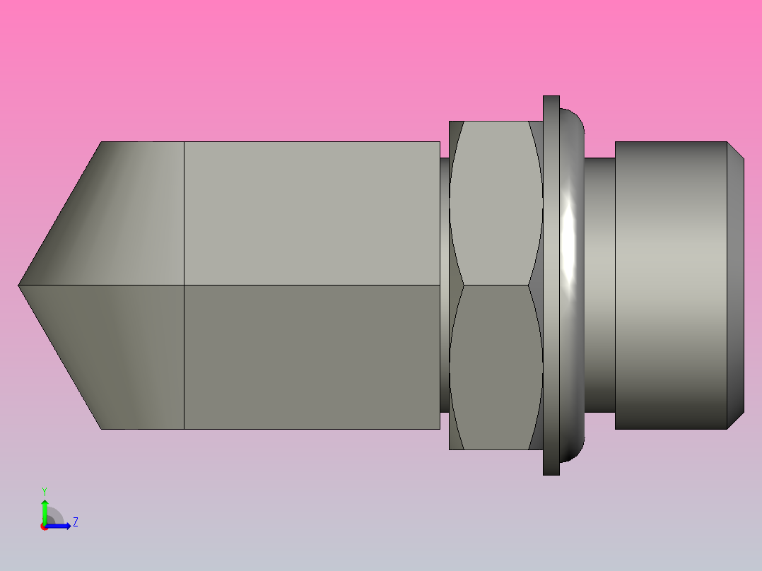 8 10 c5ox s硬管接头左视图