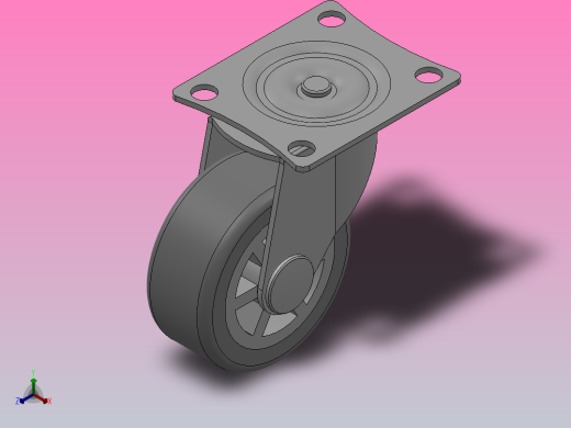 Z07-01-040-205G轻型轮[Z07-01-065-205G]脚轮