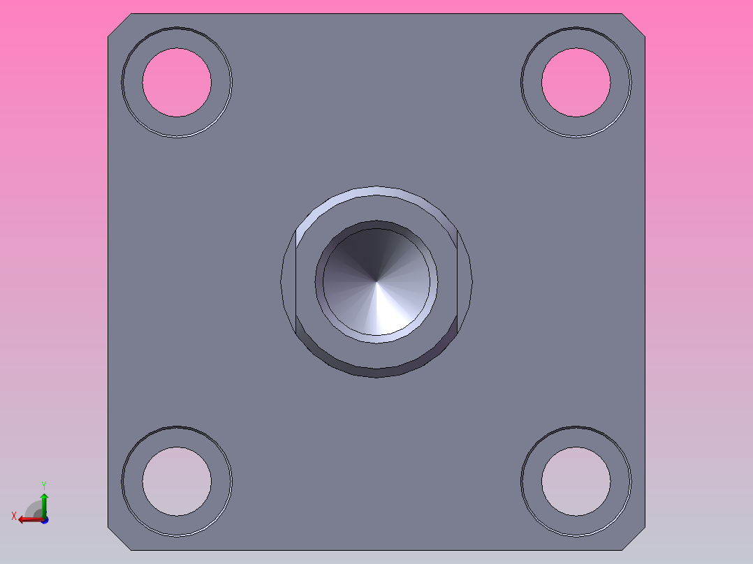 佑嘉欣油缸MPJ.D-40-20-外牙后视图