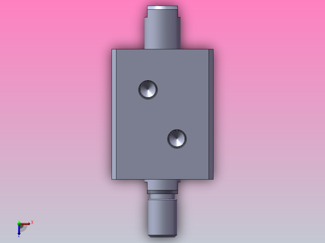 佑嘉欣油缸MPJ.D-40-20-外牙俯视图