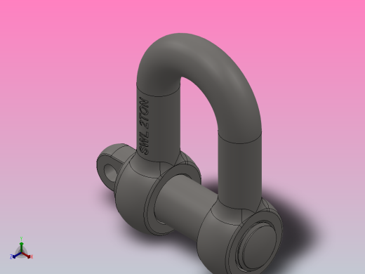 2T D提升卸扣和销