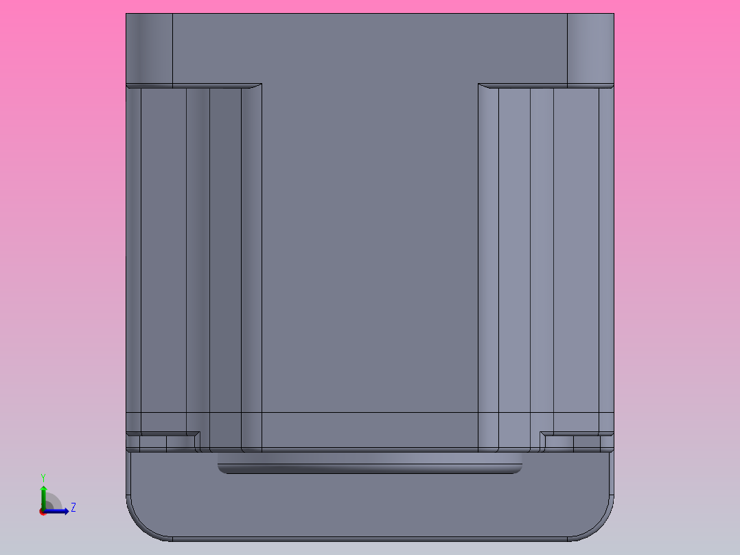 东洋电机140W中空左视图