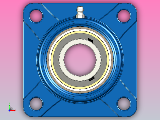 UCF 206轴承前视缩略图