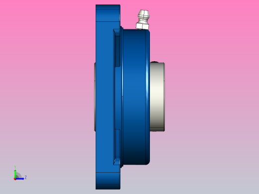 UCF 206轴承左视缩略图