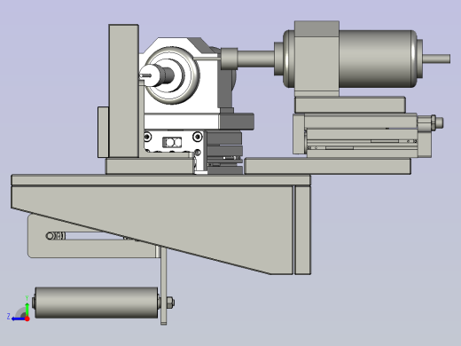 前端连接板组件右视缩略图