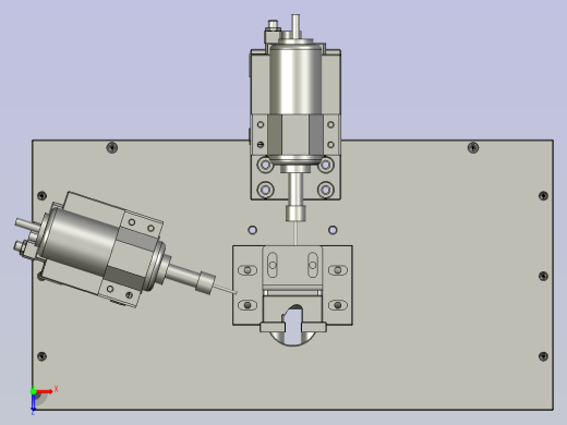 前端连接板组件俯视缩略图
