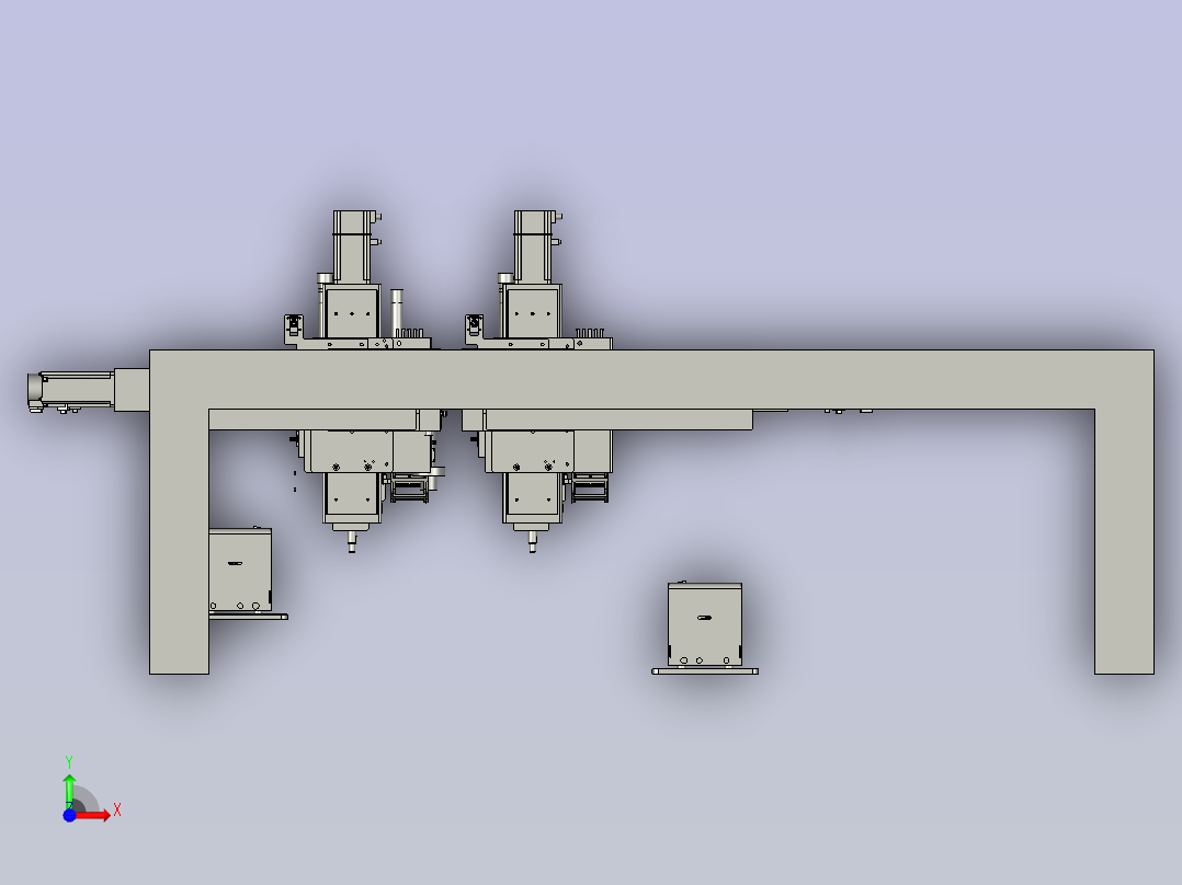 PCB-螺丝机-镜像整体前视图
