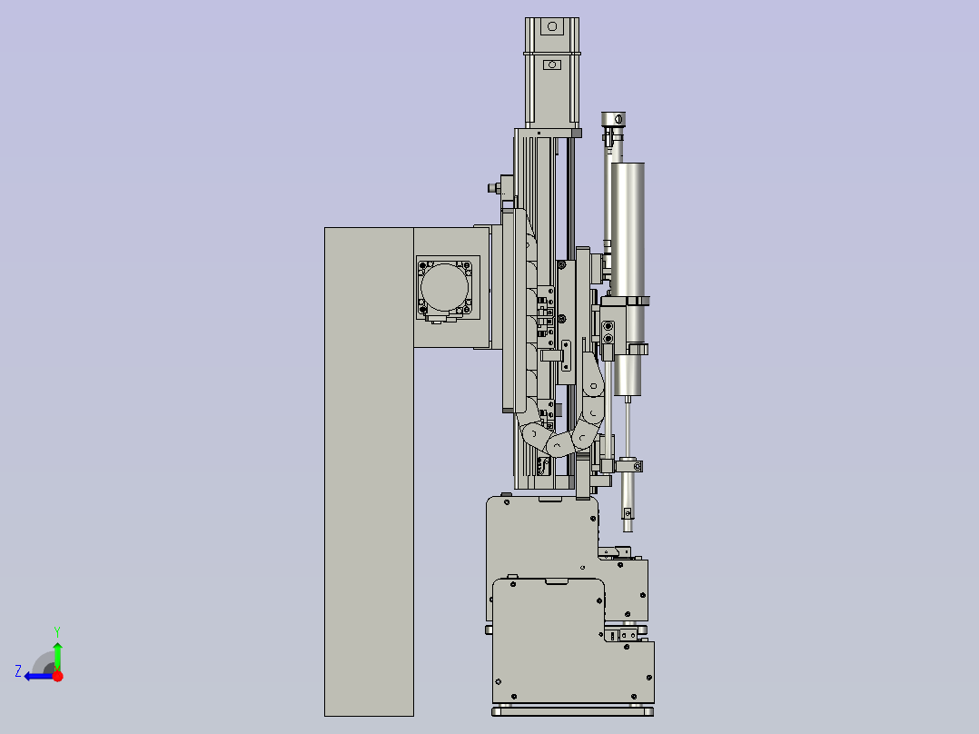 PCB-螺丝机-镜像整体右视图