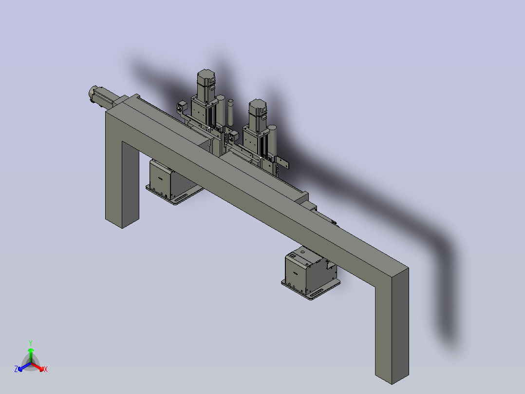 PCB-螺丝机-镜像整体正等轴测图