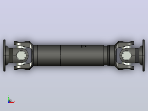 SWC-1型--轻型十字轴式万向联轴器[SW-I58-A-255]前视缩略图