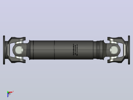 SWC-1型--轻型十字轴式万向联轴器[SW-I58-A-255]俯视缩略图