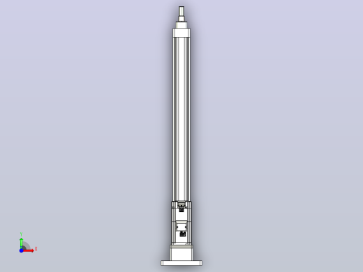 轻载电动缸TPA-ESR40-1210C-L500-MR-FB-W-P40-C3前视缩略图