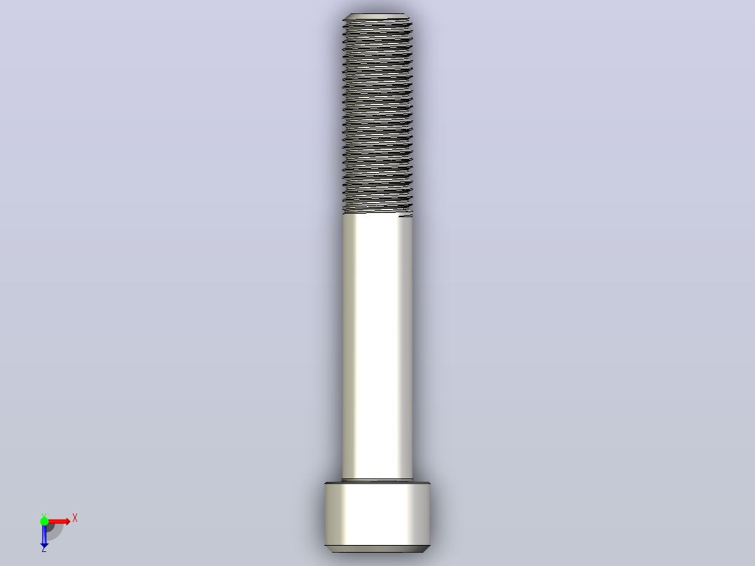 DIN_EN_ISO_4762_M42x280.ipt内六角螺钉俯视图