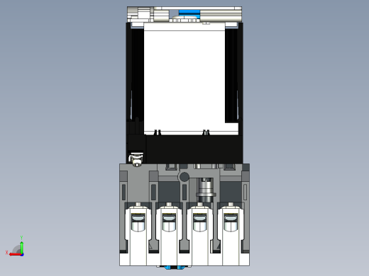 NC1-4004Z～6504Z 4P交流接触器三维模型202204后视缩略图