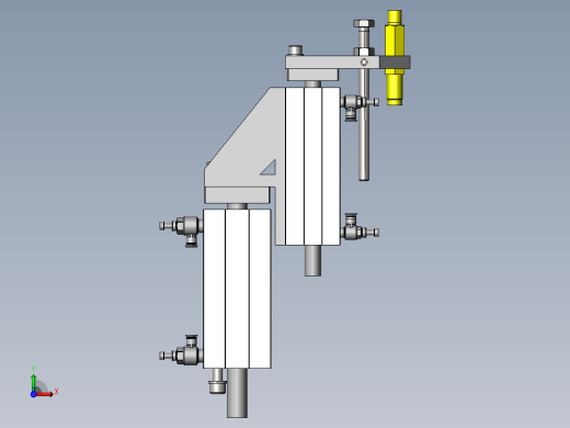 2级行程升降装置前视缩略图