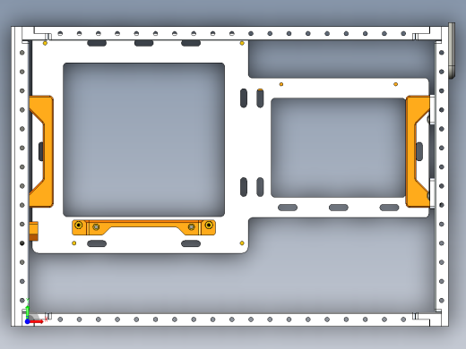 机箱框架结构前视缩略图