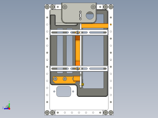 机箱框架结构右视缩略图