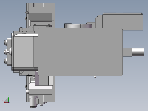 569卧式铣床后视缩略图