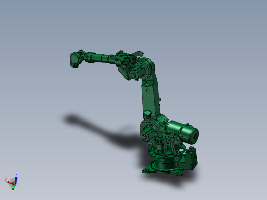 安川六轴机器人模型