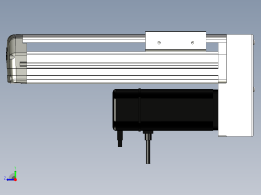Toyo东佑达直线模组-ETH13-150-BM-400W+煞車右视缩略图